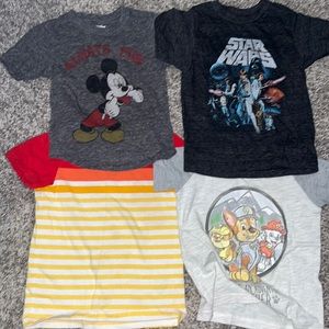 2T boy short sleeve shirts